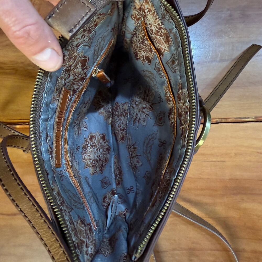 Hobo International Leather Bag Small Crossbody Libra Zip OO3 - Picture 5 of 5